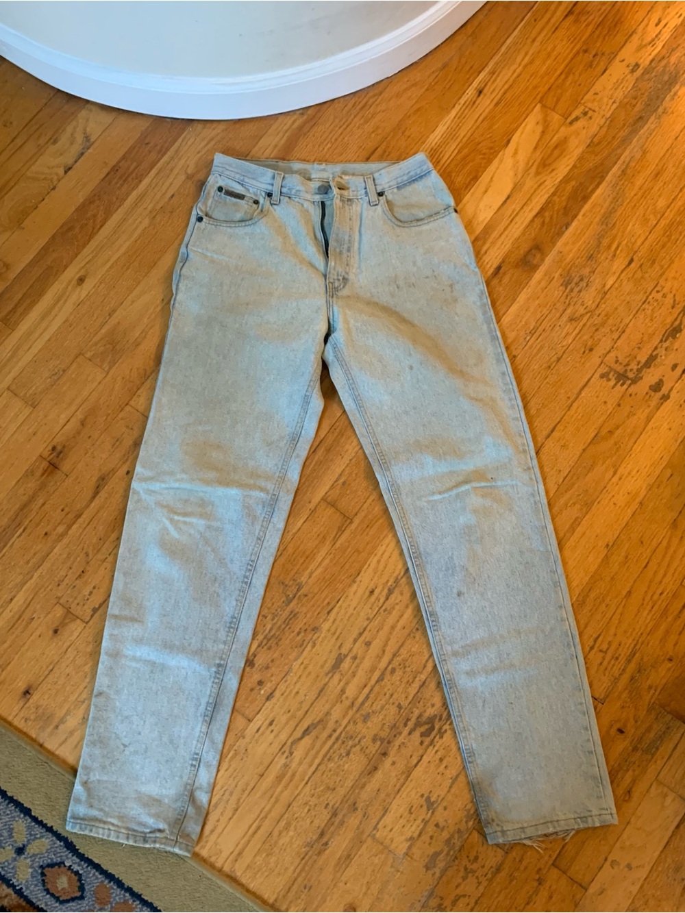 Vintage 90s Calvin Klein Light wash cotton jeans size 30